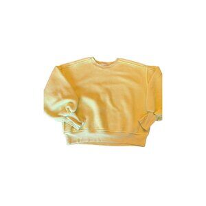 Anthropologie Pilcro Slouchy Crew-Neck Sweatshirt Size Medium Maximalist Bright